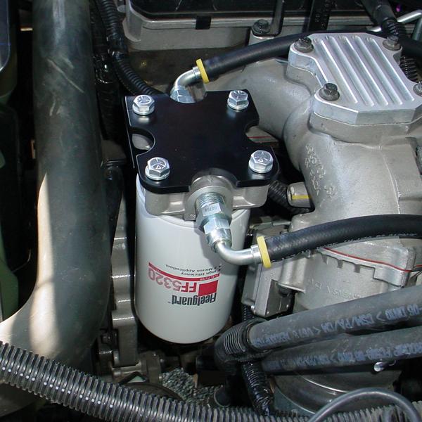 GDP MK-2+ Big Line Kit 07.5-09 6.7L Dodge Cummins fleetguard fuel filter duramax 