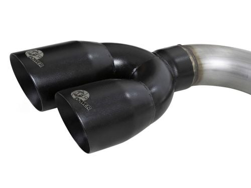 AFE REBEL XD SERIES 304 STAINLESS STEEL DPF-BACK EXHAUST 20-21 GM 1500 DURAMAX 3.0L LM2 - Duramax Exhaust Systems