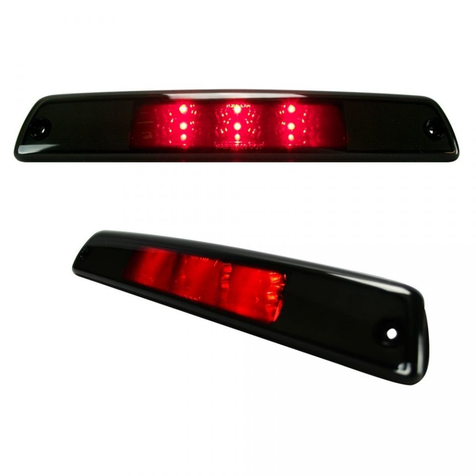 MOFORKIT Smoked LED 3rd Third Brake Light High Mounted Stop Compatible with Dodge Ram 1994 to 2001 