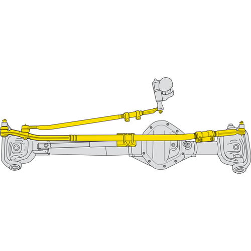 2003-2012 RAM 2500 3500 Upgraded Steering Linkage Pitman Arm Damper Drag Kit OEM