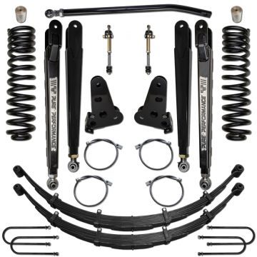 Pure Performance F2PX4004 4" Pro-X Series Suspension System 11-16 6.7L Ford Powerstroke