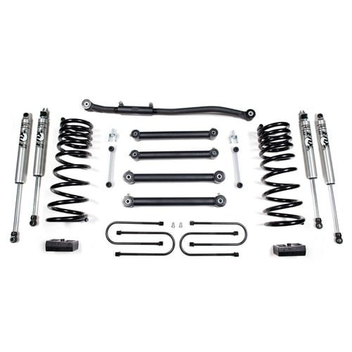 Black Rear 3" Lift Kit Ram 2500 3500 4WD 09-13 Diesel W/ Overload Spring