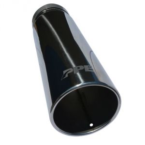 Stainless Exhaust Tip Pen Double Wall 3.6/" ID 5/" OD x 12/" L fits GM Duramax