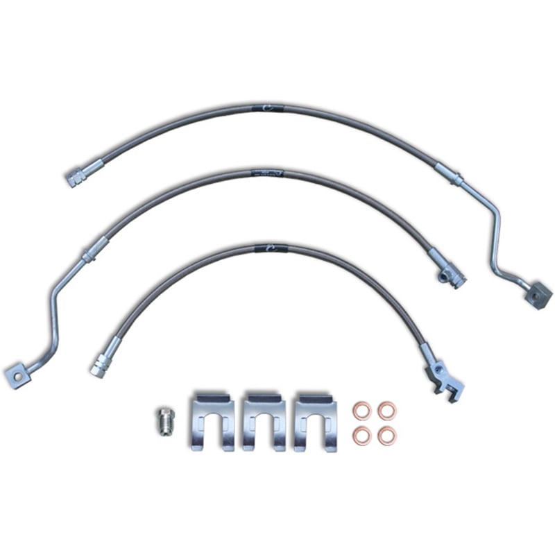 1999-2003 Ford F250 F350 SD EXT CAB SHORTBED Brake Line Set Kit 4WD 4ABS 11P OE